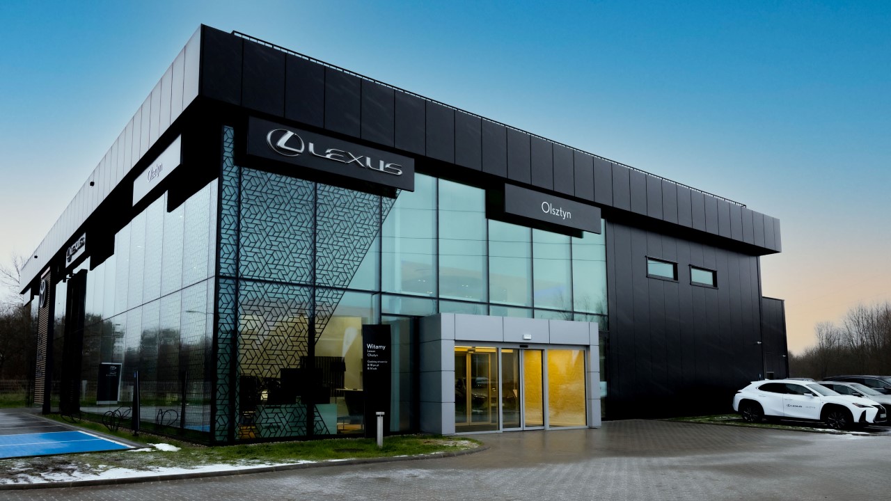 LEXUS OLSZTYN DOŁĄCZYŁ DO SIECI SALONÓW LEXUSA W POLSCE. TO JUŻ 20. OBIEKT