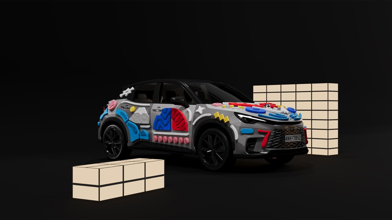 LEXUS ART CAR PO RAZ ÓSMY. MIEJSKI CROSSOVER LBX INSPIRACJĄ DLA ARTYSTÓW