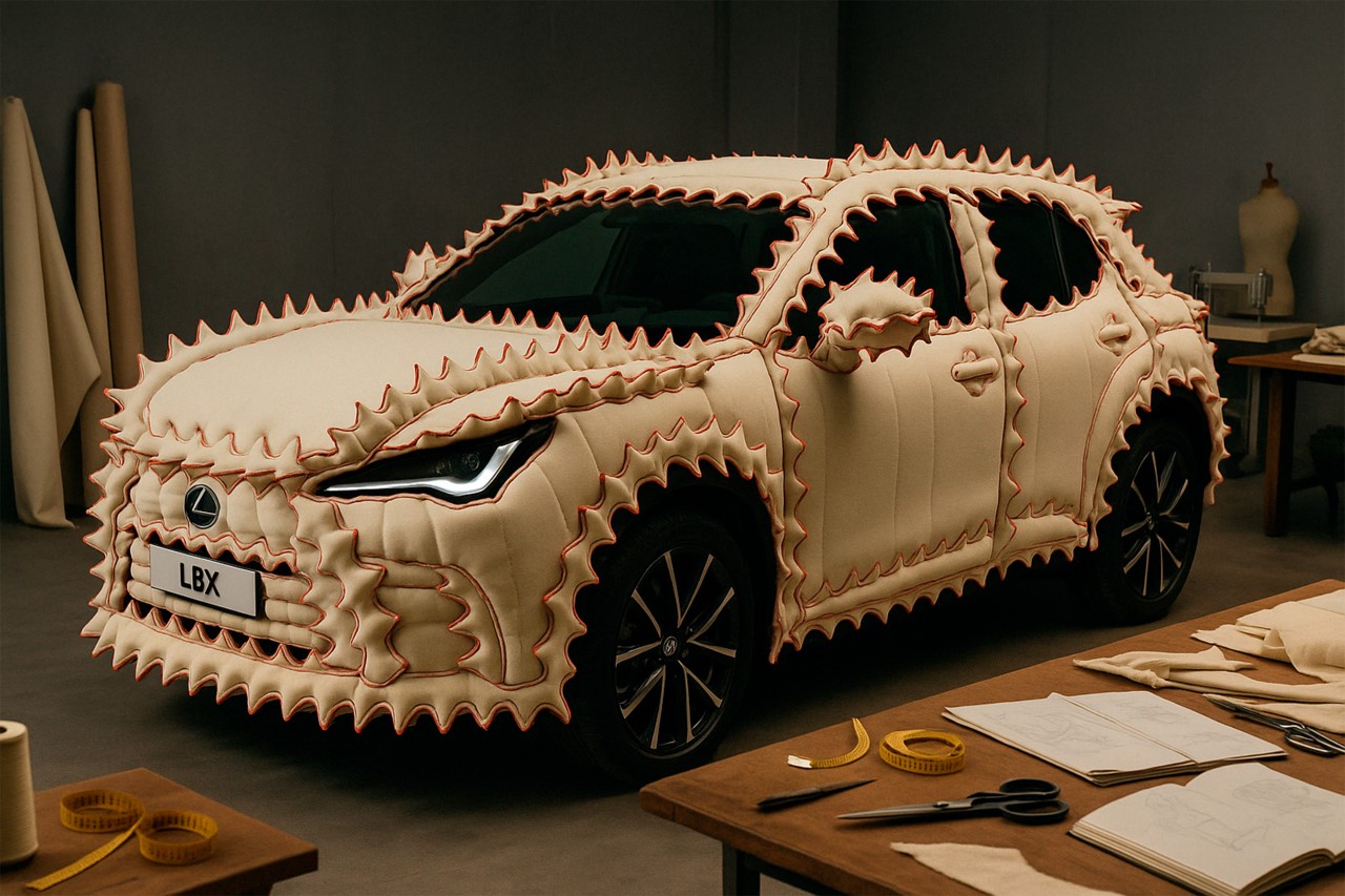 LEXUS ART CAR PO RAZ ÓSMY. MIEJSKI CROSSOVER LBX INSPIRACJĄ DLA ARTYSTÓW