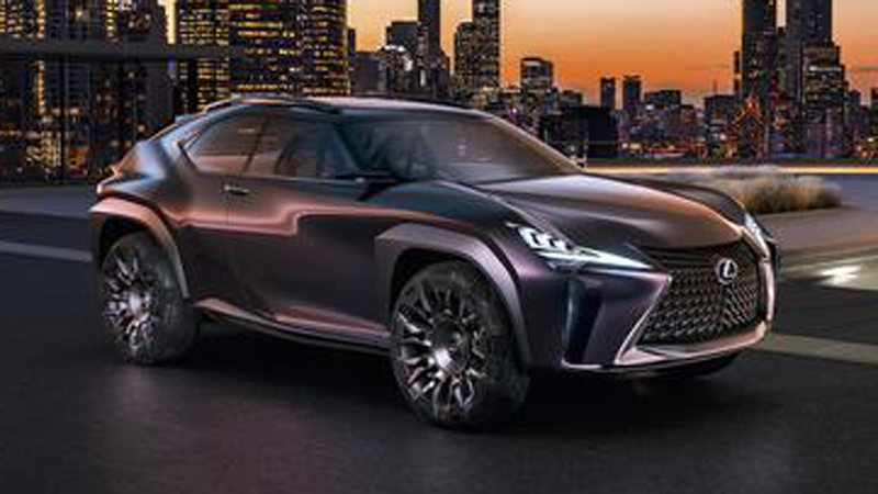 Lexus UX samochód koncepcyjny premiera podczas 2016 Paris Motor Show 