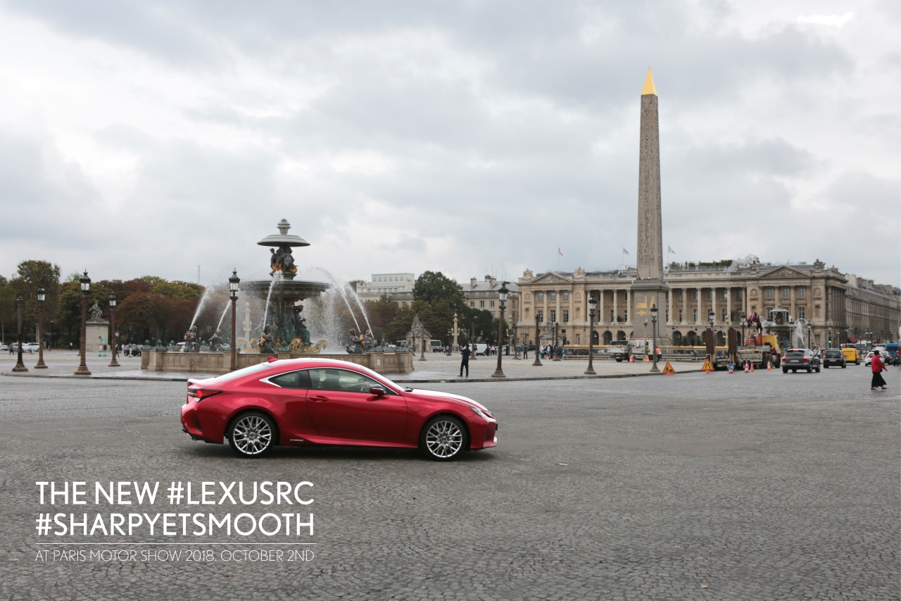 LEXUS NA SALONIE SAMOCHODOWYM W PARYŻU 2018