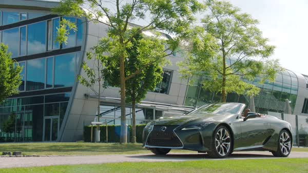 2021 Lexus LC500 Convertible B-Roll Static