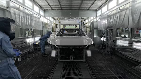 Nowy Lexus ES Lakierowanie