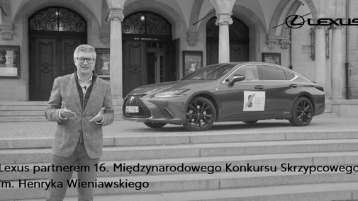 Lexus partnerem 16. Międzynarodowego Konkursu Skrzypcowego im. Henryka Wieniawskiego