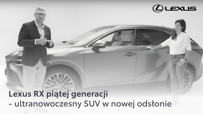 Lexus RX piątej generacji - ultranowoczesny SUV w nowej odsłonie