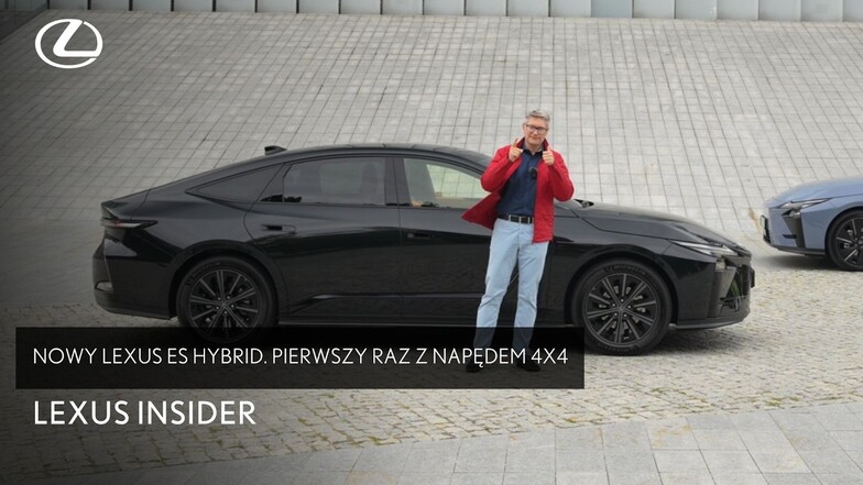 Nowy Lexus ES Hybrid. Pierwszy raz z napędem 4x4 | Lexus Insider