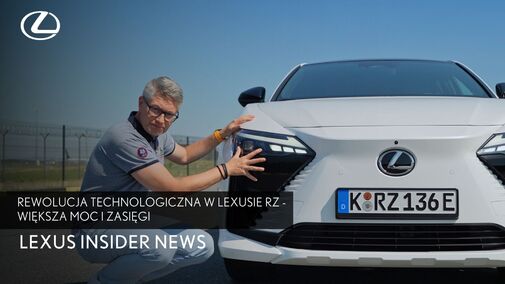 Rewolucja technologiczna w Lexusie RZ - większa moc i zasięg | Lexus Insider News