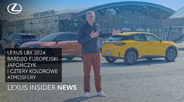 Lexus LBX 2024 - crossover z Japonii po europejsku | Lexus Insider News