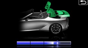 2021 LC CONVERTIBLE CGI TECHNICAL IMAGES