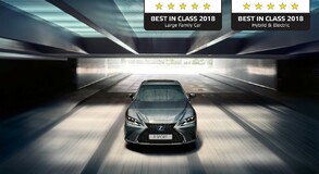 NOWY LEXUS ES OTRZYMAŁ DWIE NAGRODY BEST IN CLASS PRZYZNANE PRZEZ EURO NCAP