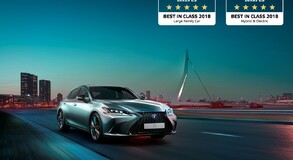 NOWY LEXUS ES OTRZYMAŁ DWIE NAGRODY BEST IN CLASS PRZYZNANE PRZEZ EURO NCAP