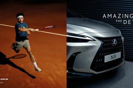2025-ben is a Lexus lesz a férfi tenisz csúcsát jelentő ATP Tour mobilitási partnere 