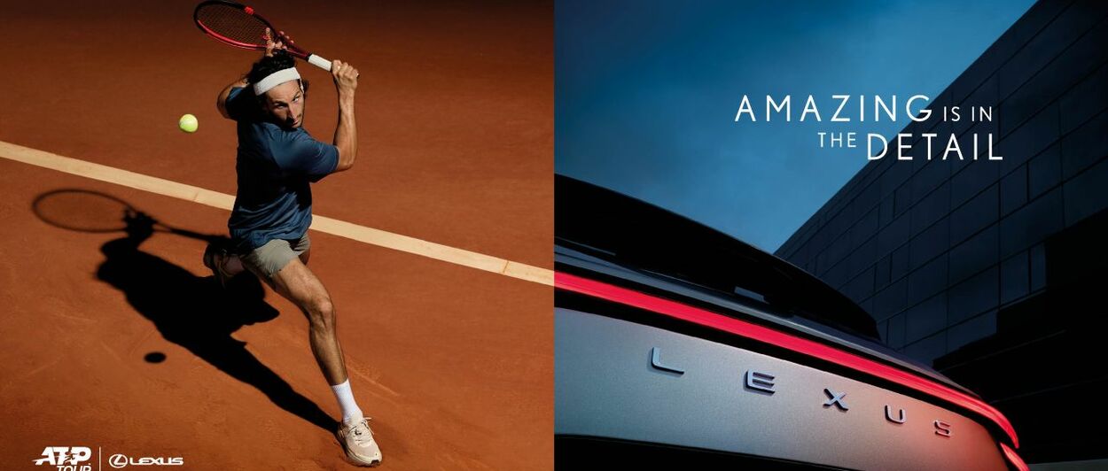 LEXUS SA TEŠÍ NA ROK ŠPORTOVEJ ZNAMENITOSTI A VZRUŠENIA NA TURNAJOCH ATP 2025