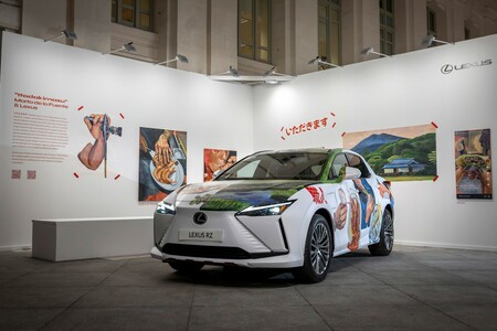 ELEKTRYCZNY LEXUS RZ JAKO DZIEŁO SZTUKI. WYJĄTKOWY EGZEMPLARZ STWORZONY NA 20. EDYCJĘ ART MADRID