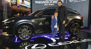 Lexus Marvel WakandaForever RedCarpetPremiere