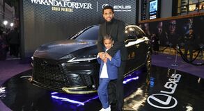 Lexus Marvel WakandaForever RedCarpetPremiere