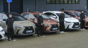 Lexus oficiálním vozem Davis Cupu v Ostravě
