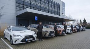Lexus oficiálním vozem Davis Cupu v Ostravě