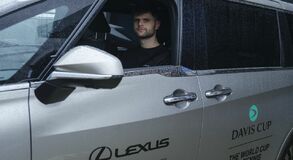 Lexus oficiálním vozem Davis Cupu v Ostravě