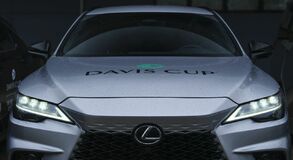 Lexus oficiálním vozem Davis Cupu v Ostravě