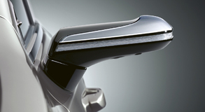 Digital Side-View Monitor on Lexus ES 300h luxury hybrid sedan