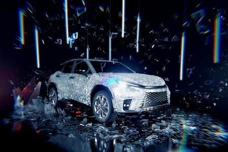 LEXUS LBX Z NADWOZIEM Z CIĘTEGO SZKŁA. ZWYCIĘSKI PROJEKT W LEXUS ART CAR