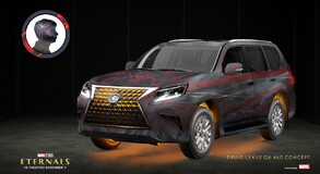 Minden az Örökkévalókban szereplő szuperhősnek saját Lexus dukál