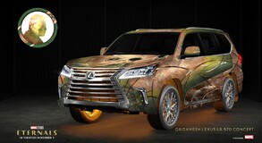 Minden az Örökkévalókban szereplő szuperhősnek saját Lexus dukál