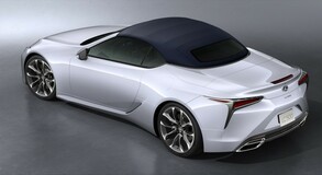 A repülőgépek világából érkező hátsó légterelő és egyéb finomságok: ezt hozza a Lexus LC új modelléve 
