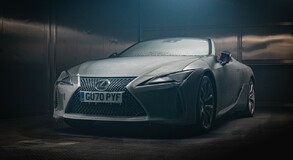 LEXUS LC CONVERTIBLE TESTOWANY W PRZESZYWAJĄCYM MROZIE