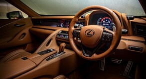 LEXUS LC CONVERTIBLE TESTOWANY W PRZESZYWAJĄCYM MROZIE