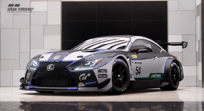 LEXUS RC F GT3 ZESPOŁU EMIL FREY LEXUS RACING W GRZE GRAN TURISMO