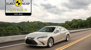 Nowy Lexus ES jednym z najbezpieczniejszych aut w historii testów Euro NCAP