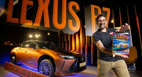 Lexus RZ comic Salva Espin