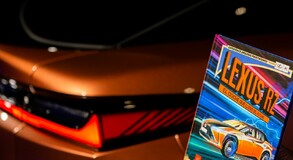 Lexus RZ comic Salva Espin