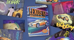 Lexus RZ comic Salva Espin