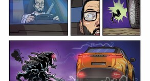 Lexus RZ comic Salva Espin