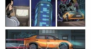Lexus RZ comic Salva Espin