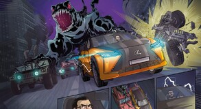 Lexus RZ comic Salva Espin