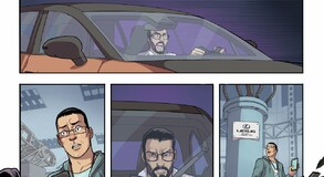 Lexus RZ comic Salva Espin