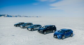 Lexus on ice
