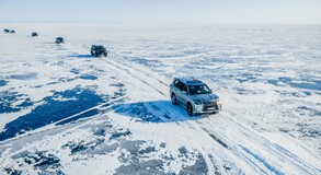 Lexus on ice