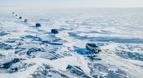 Lexus on ice