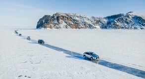 Lexus on ice