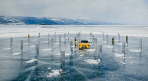 Lexus on ice