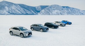 Lexus on ice