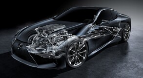 MY 2021 LEXUS LC CGI MECHANICAL IMAGES