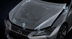 MY 2021 LEXUS LC CGI MECHANICAL IMAGES