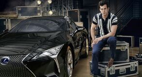 Mark Ronson bude spolupracovat s automobilkou Lexus na uvedení nového modelu LC
