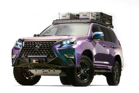 CZTERY WYJĄTKOWE SUV-Y LEXUSA POKAZANE NA TARGACH SEMA SHOW 2022